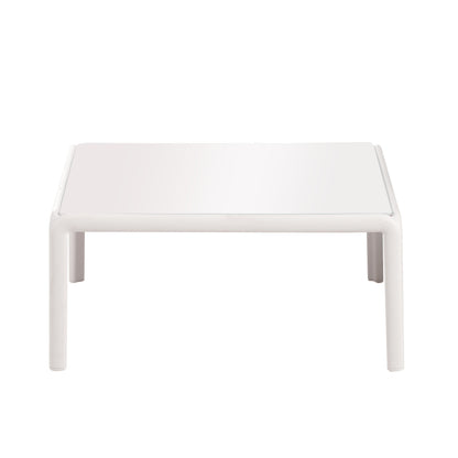 The Sleek All-Weather Resin Outdoor Loveseat and Coffee Table Set