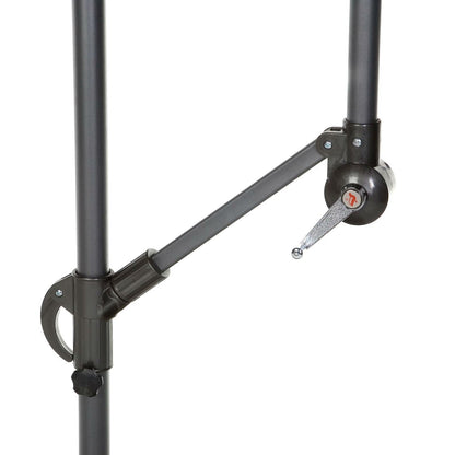 10 Foot Mocha Offset Patio Canopy Umbrella Rotates 360 Degrees
