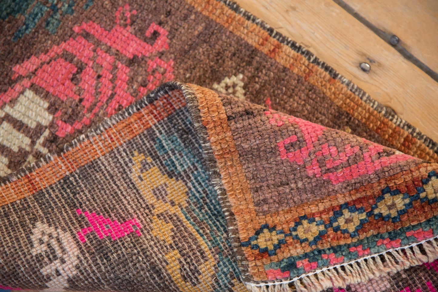 1.5x2.5 Vintage Distressed Kars Rug Mat