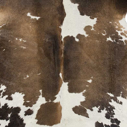 72" X 84" Tan And White Cowhide - Rug