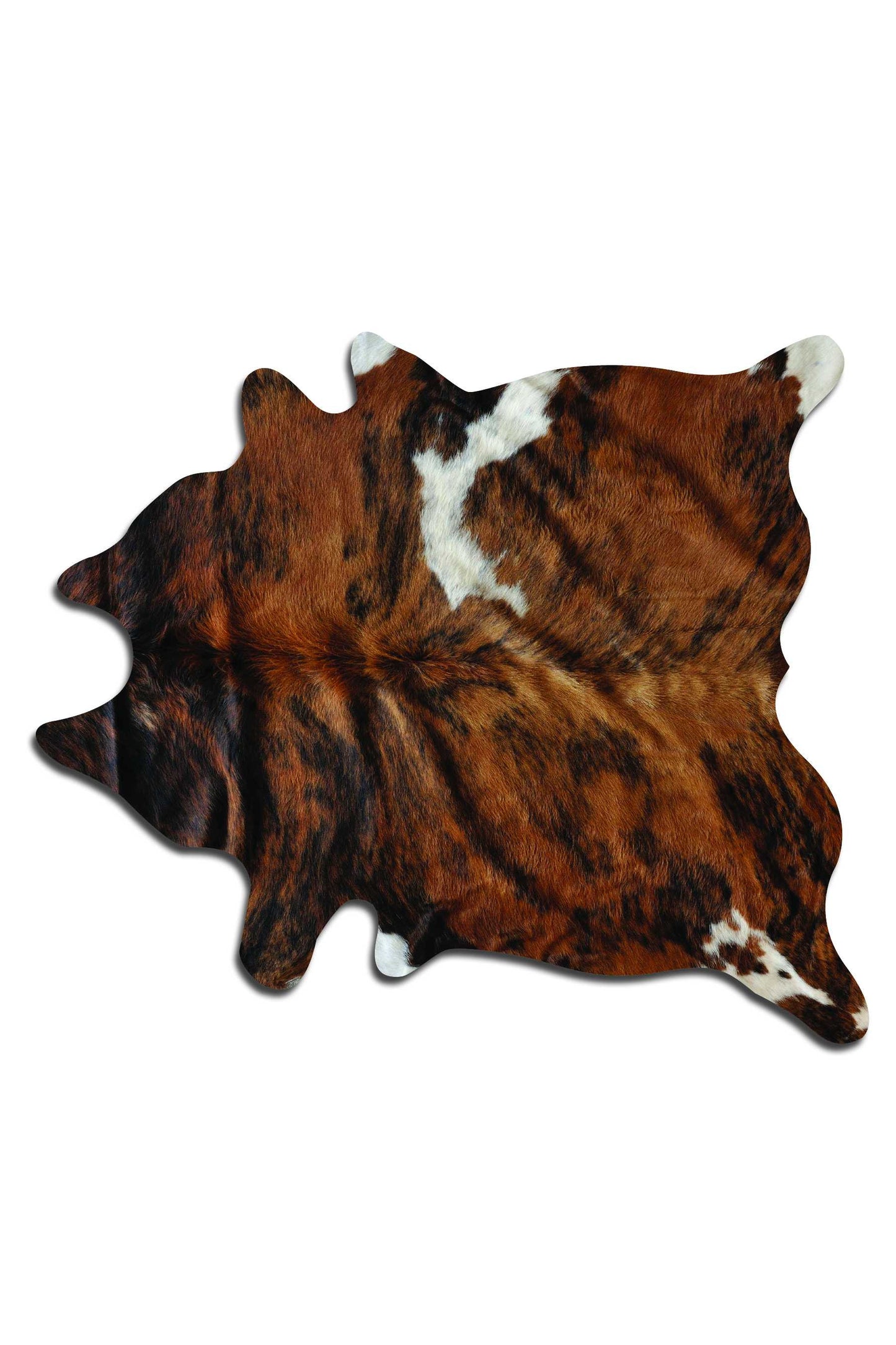 72" X 84" Classic And Brindle Cowhide - Rug