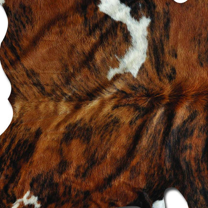 72" X 84" Classic And Brindle Cowhide - Rug