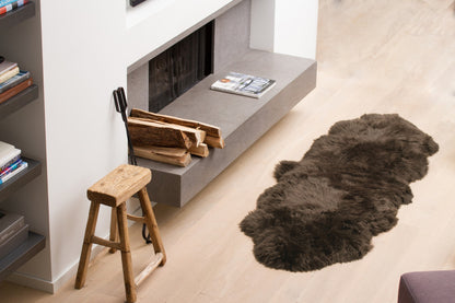 Black Animal Print Area Rug