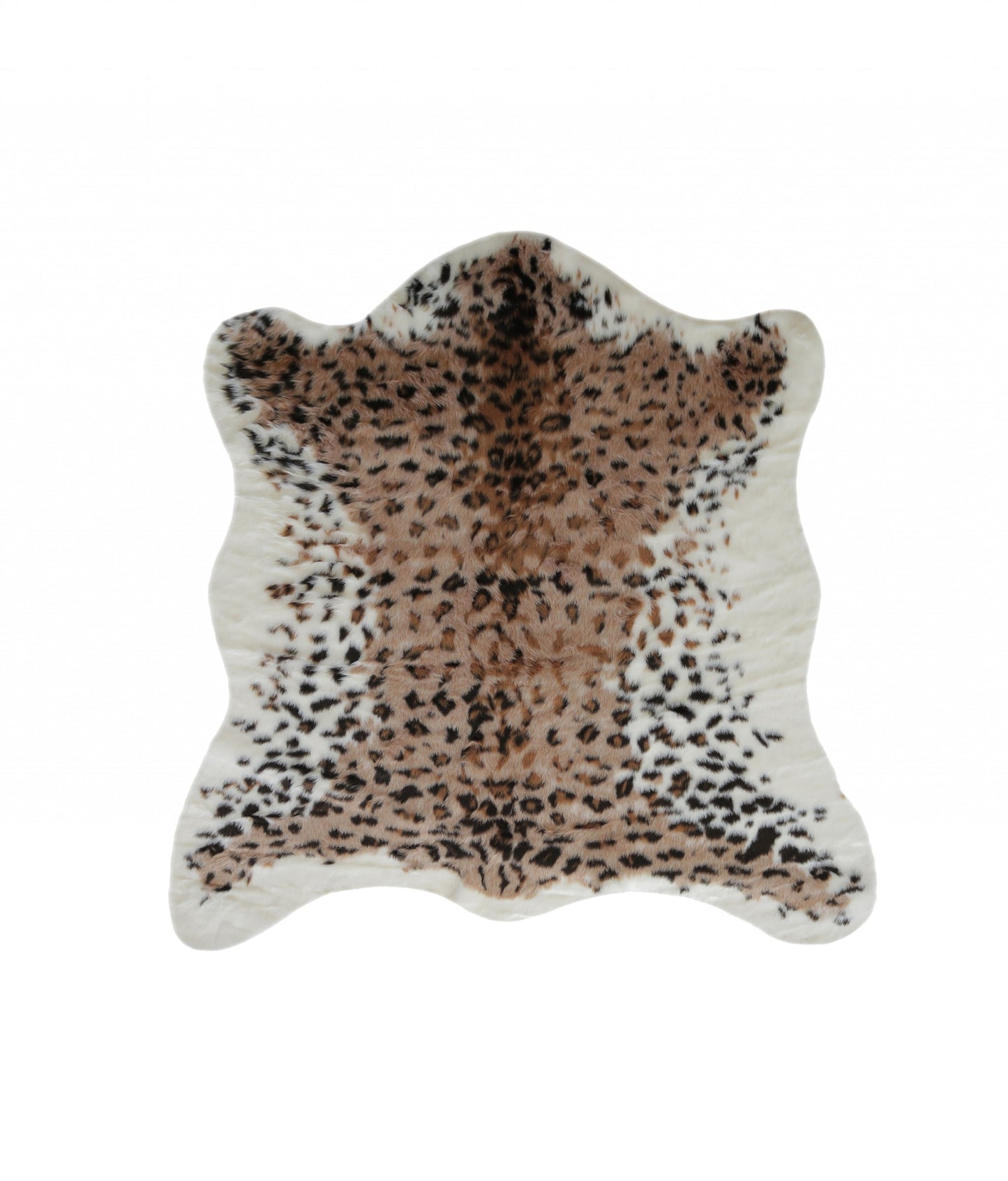 Leopard Spot Animal Print Area Rug