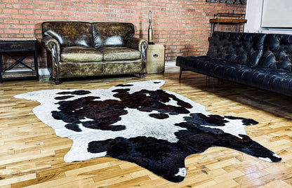 72" X 84" Classic And Brindle Cowhide - Rug