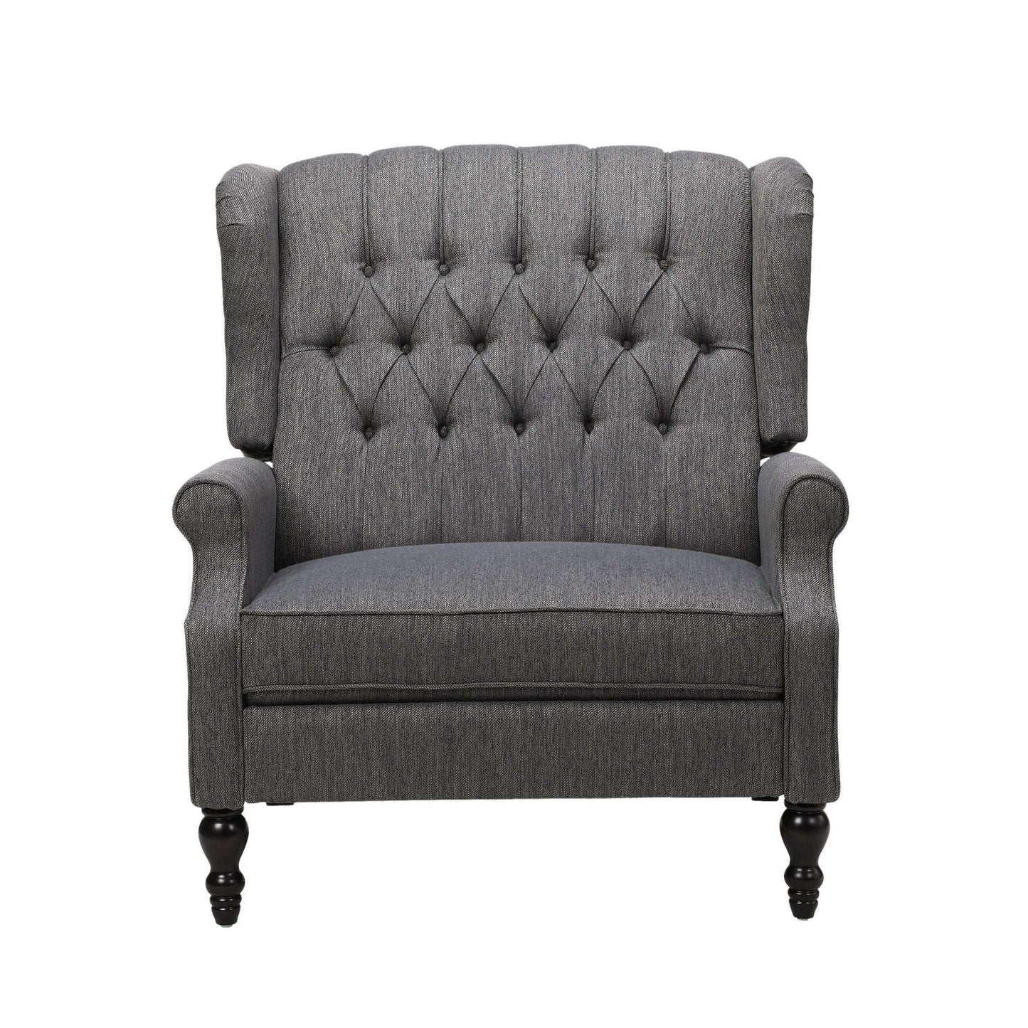 Dunham - Contemporary Fabric Tufted Oversized Pushback Recliner