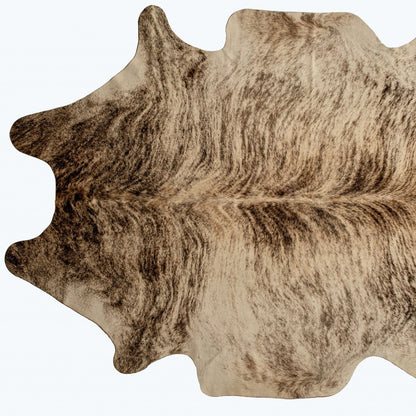 72" X 84" Classic And Brindle Cowhide - Rug