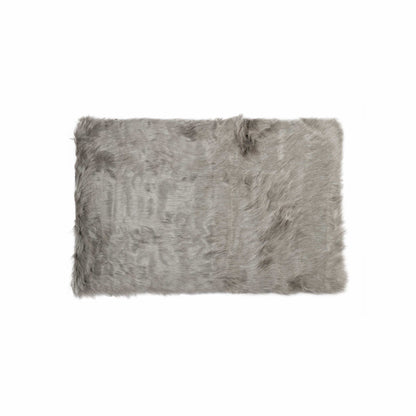 3' X 5' Tan Rectangular Faux Fur - Area Rug