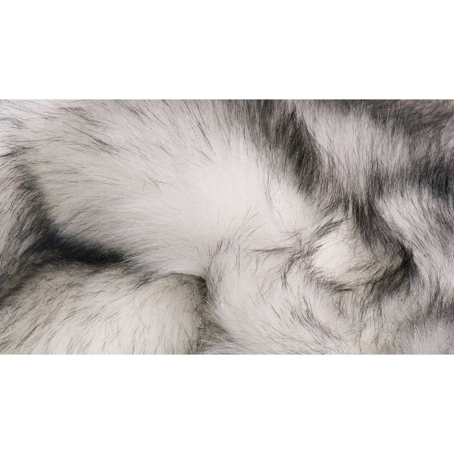 3' X 5' Gray Shag Sheepskin Area Rug