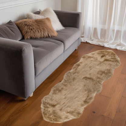 Tan Animal Print Area Rug