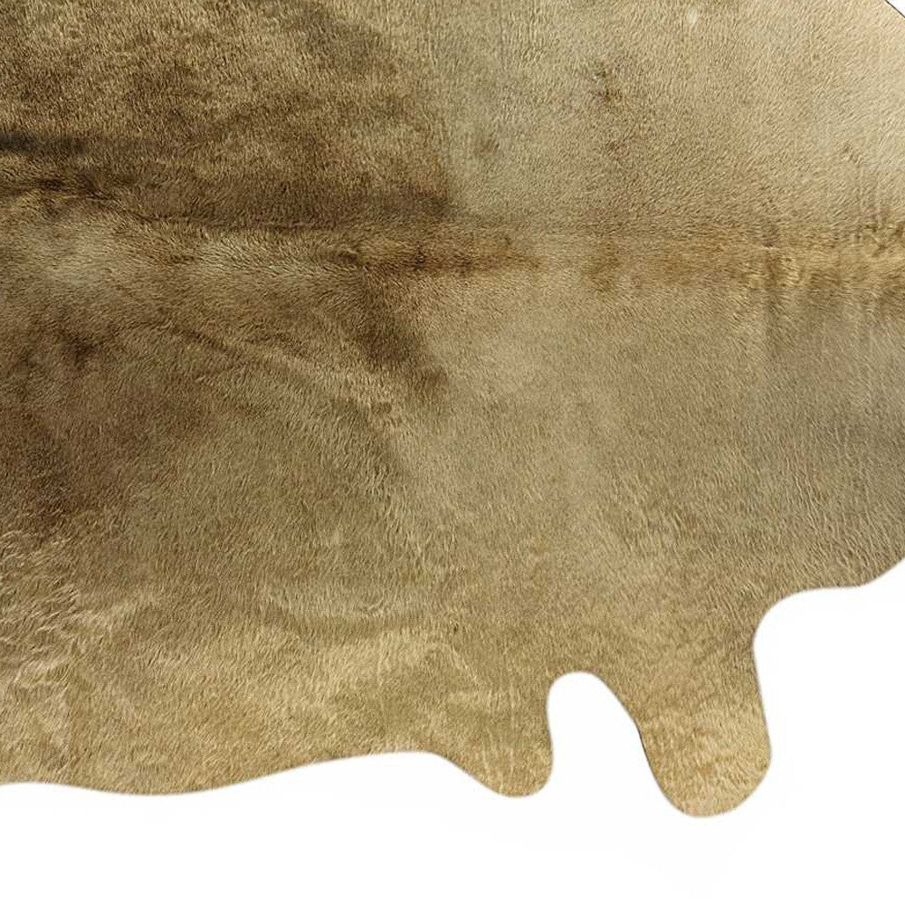 72" X 84" Brown Cowhide  Rug