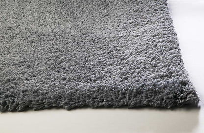 5' X 7' Grey Plain Indoor Area Rug