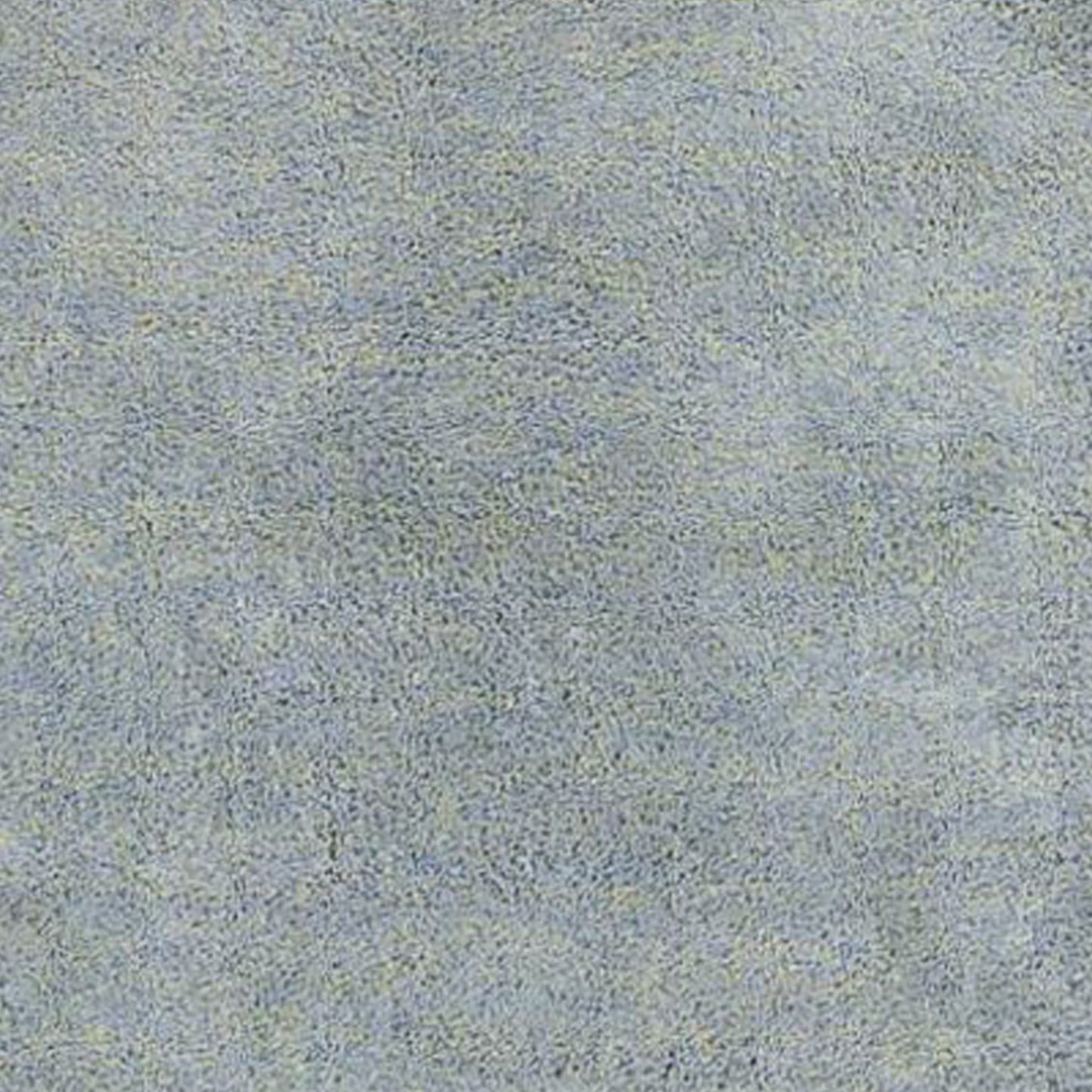 8' Round  Polyester Blue Heather Area Rug