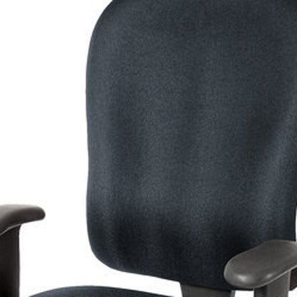 Charcoal Adjustable Swivel Fabric Rolling Office Chair