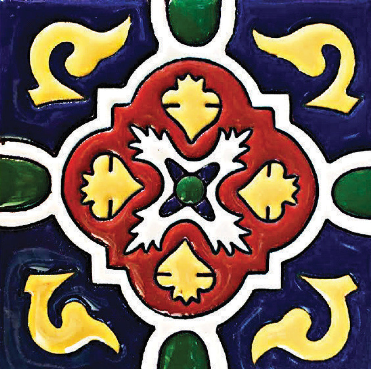 8" X 8" Festival Brights Mosaic Peel And Stick Removable Tiles