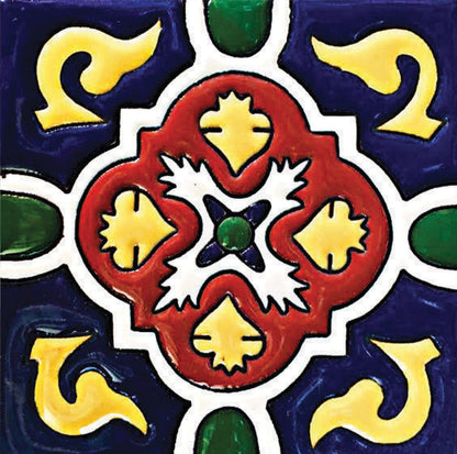 8" X 8" Festival Brights Mosaic Peel And Stick Removable Tiles