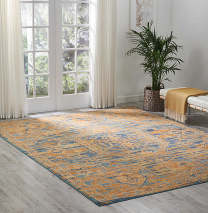 5' X 7' Sunset Power Loom Area Rug