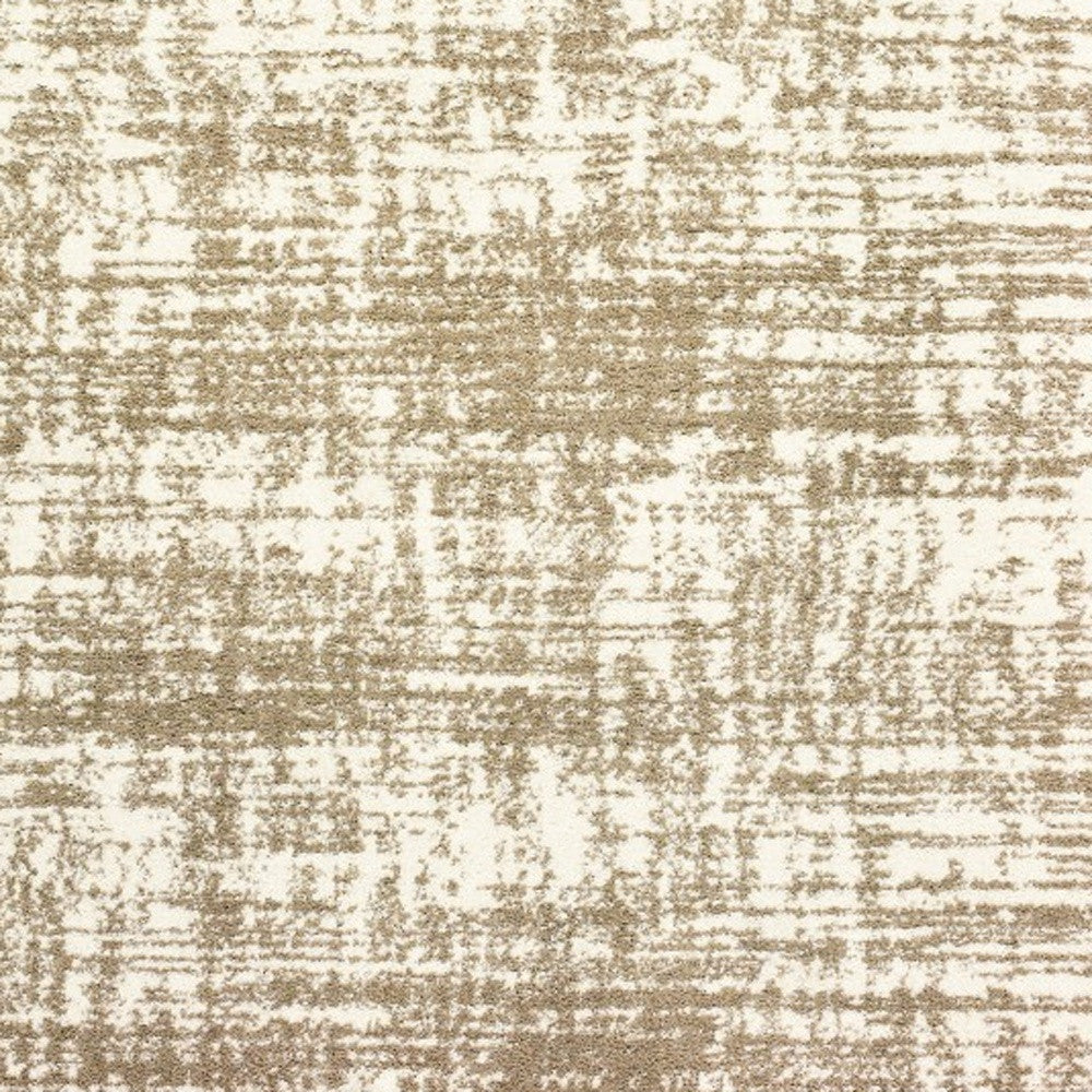 10' X 13' Taupe Dhurrie Area Rug