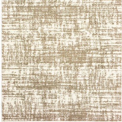 10' X 13' Taupe Dhurrie Area Rug