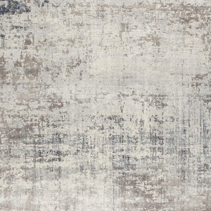 4' X 6' Navy Blue Distressed Striations Area Rug