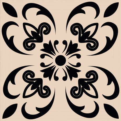 4" X 4" Mini Orchid Peel And Stick Removable Tiles