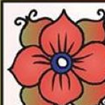 4" X 4" Mediterra Terra Cotta Mosaic Peel And Stick Removable Tiles