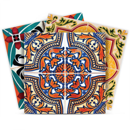 7" X 7" Addina Mutli Mosaic Peel and Stick Tiles