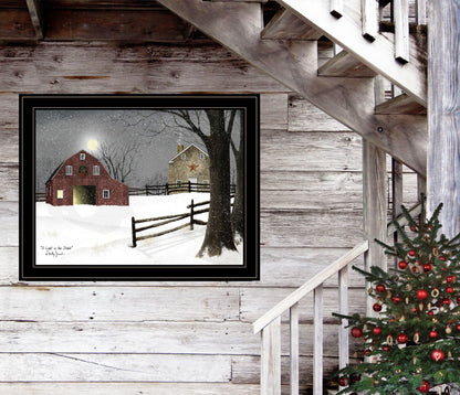 Light In The Stable 7 Black Framed Print Wall Art