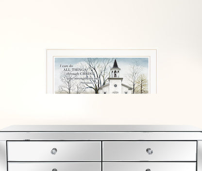 Amazing Grace 4 White Framed Print Wall Art