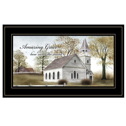 Amazing Grace 6 Black Framed Print Wall Art