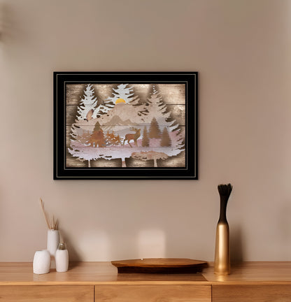 Great Outdoors I 3 Black Framed Print Wall Art