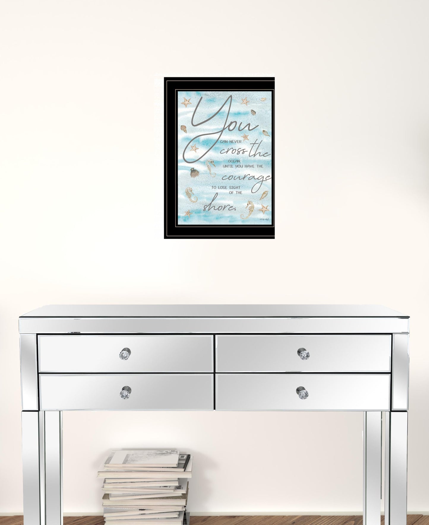 You Can Never 3 Black Framed Print Wall Art