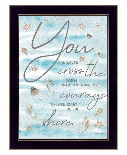 You Can Never 3 Black Framed Print Wall Art