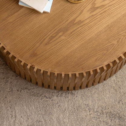 Vintage Fashion Style Cylindrical Nesting Coffee Table Set