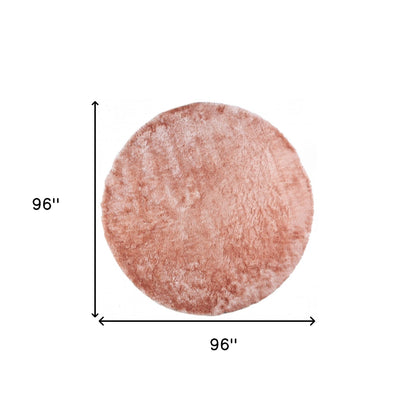 5' X 8' Blue And Black Shag Tufted Handmade Area Rug