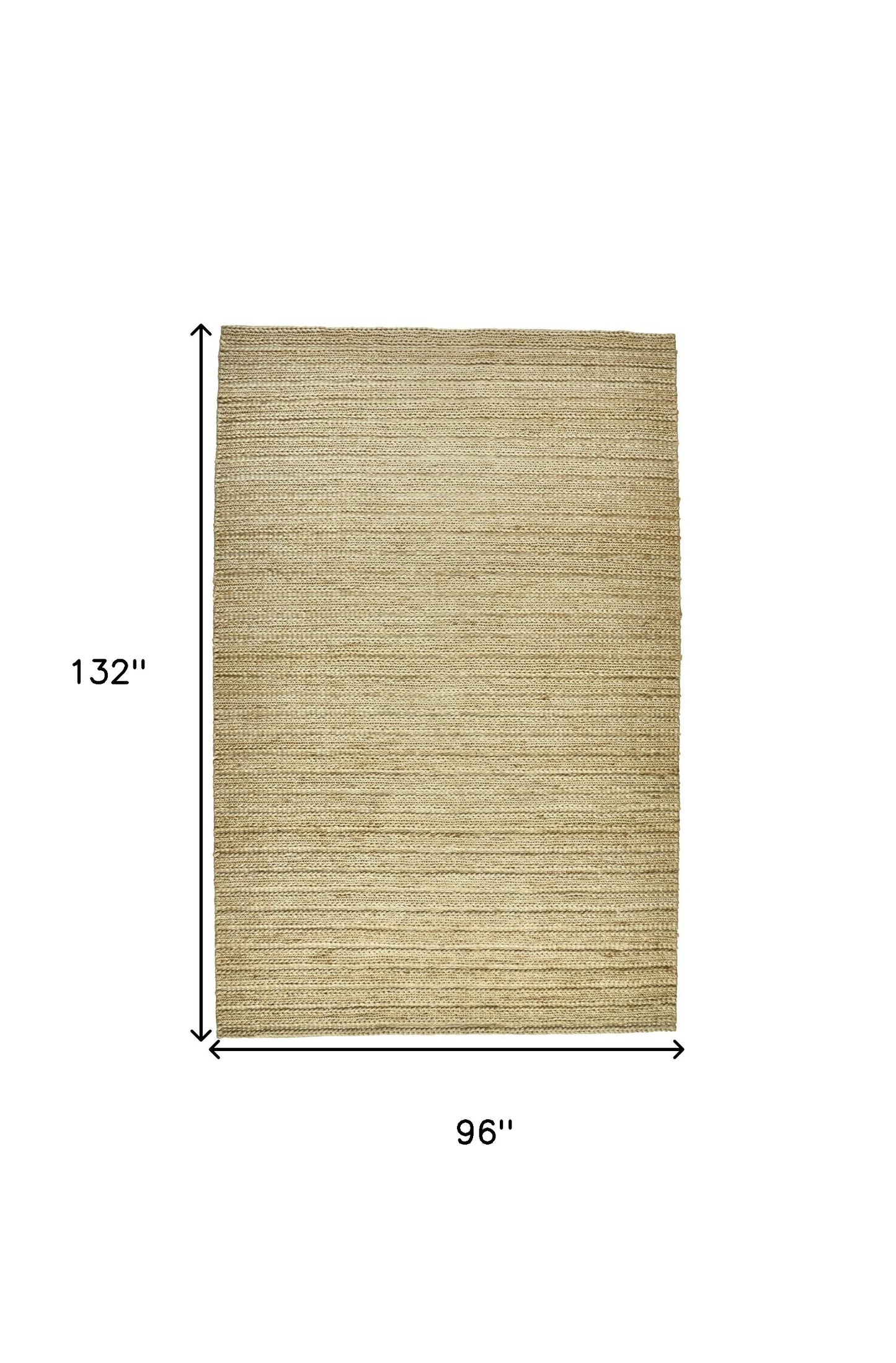 10' X 13' Tan Ivory And Taupe Hand Woven Area Rug