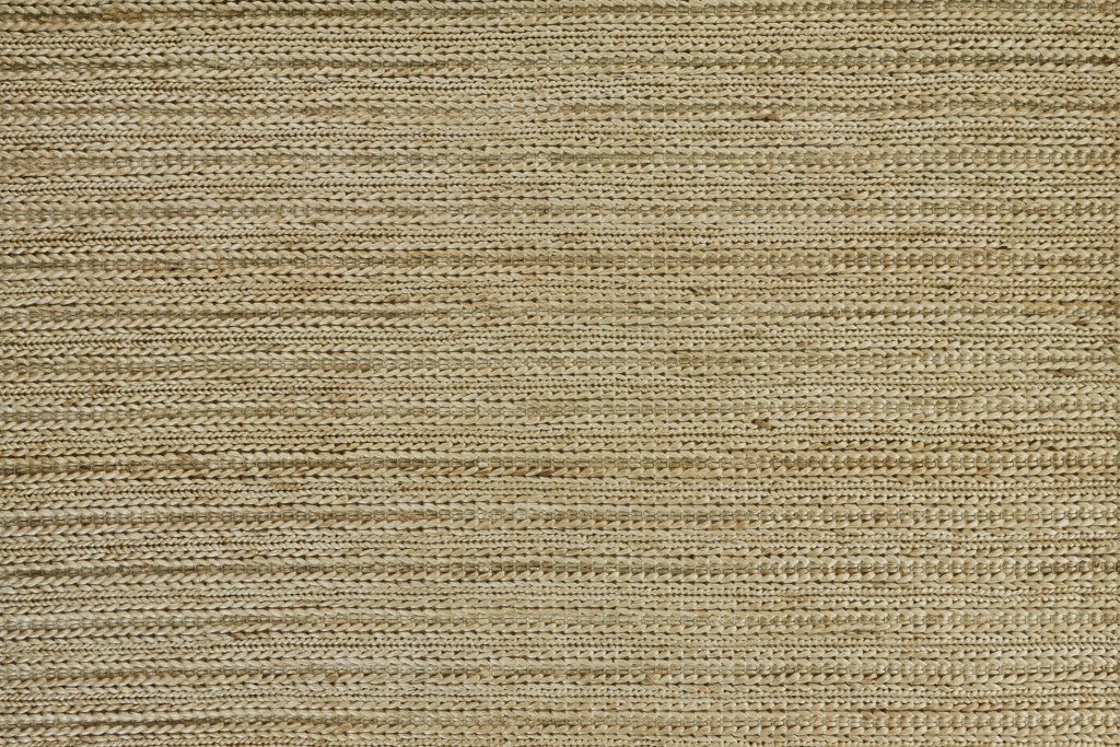 10' X 13' Tan Ivory And Taupe Hand Woven Area Rug