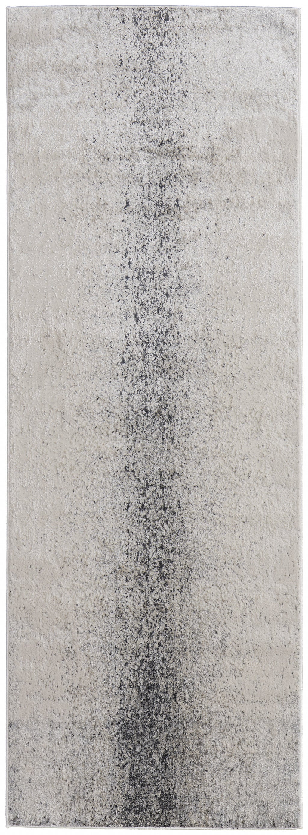 7' X 10' Gray Abstract Area Rug