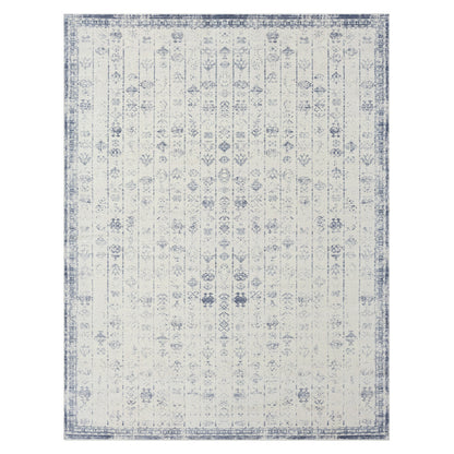 2' X 3' Gray Abstract Washable Non Skid Area Rug