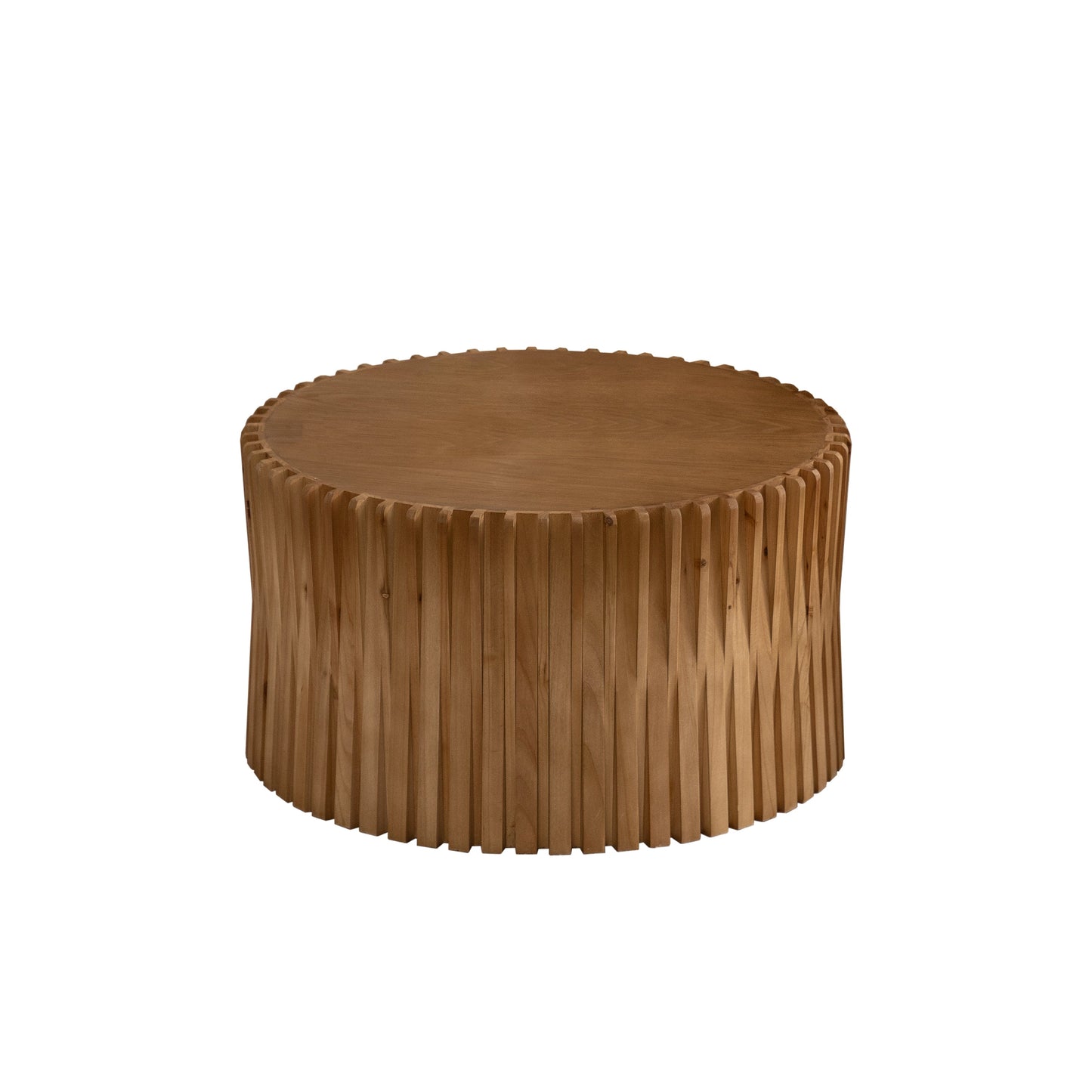 Vintage Fashion Style Cylindrical Nesting Coffee Table Set