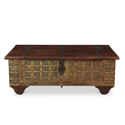 Tortoise Wooden Metal Fitted Box