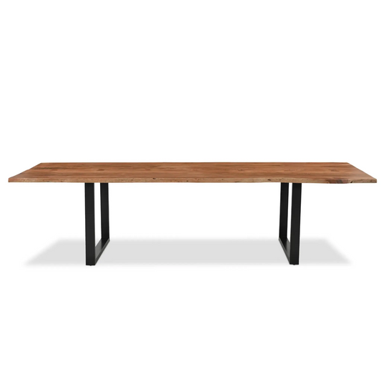 Athea Butterfly Natural live Edge Dining Table - 120"