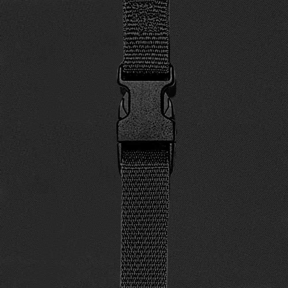 Black Outdoor Firewood Rack Cover - Fits 8-ft. Log Rack