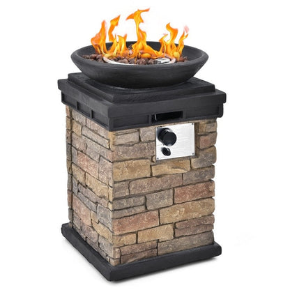 Outdoor Propane Fire Bowl Fire Pit Patio Heater