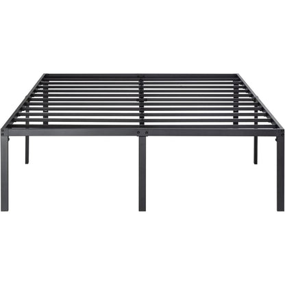 Full 18-inch Metal Platform Bed Frame with Under-Bed Storage Space