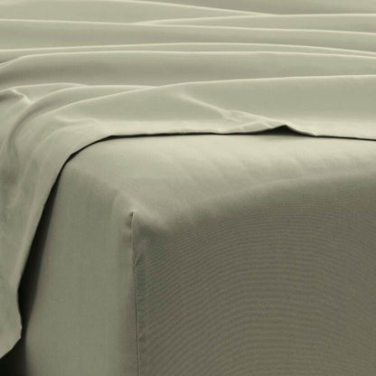 Full Size Sage 6 PCS Soft Wrinkle Resistant Microfiber Polyester Sheet Set