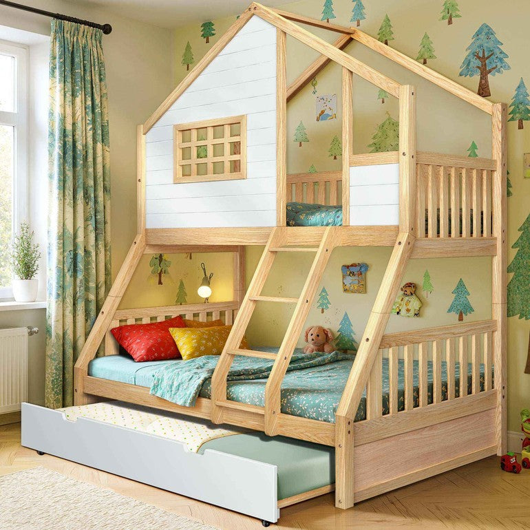 Treehouse Kid Bunk Bed for Fun and Adventure in Your Child's Room