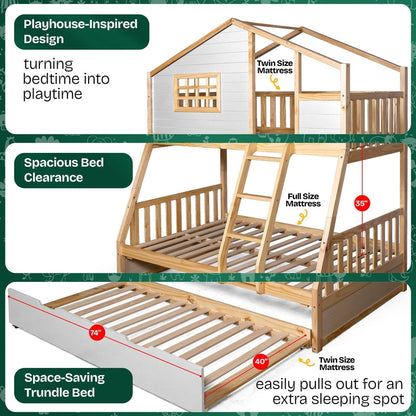 Treehouse Kid Bunk Bed for Fun and Adventure in Your Child's Room