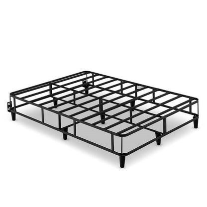 14 Inch 2-in-1 Box-Spring Foundation Bed Frame in King