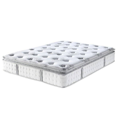 12 inch Medium Firm Pillow Top Hybrid Mattress In A Box - Queen Size